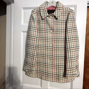 Coach Tattersall Pea coat